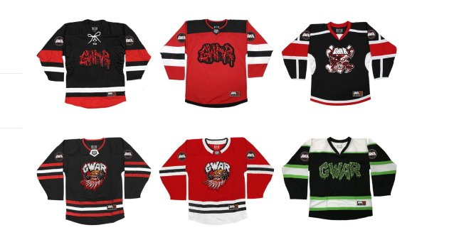 GWAR And PUCK HCKY Release New Hockey-Themed Collaboration