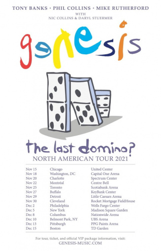 GENESIS Announces 'The Last Domino?' Fall 2021 North American Tour