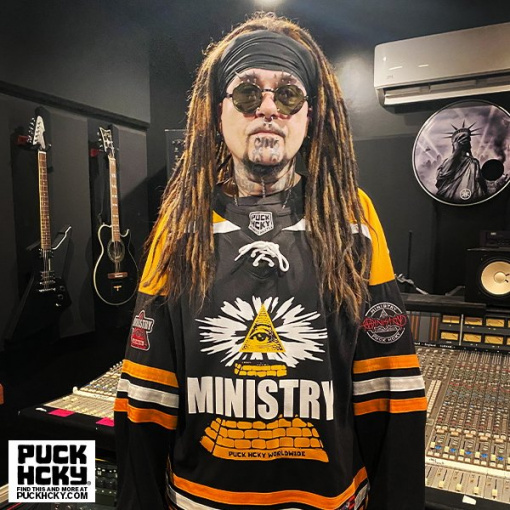 MINISTRY And PUCK HCKY Release New Hockey-Themed Collaboration