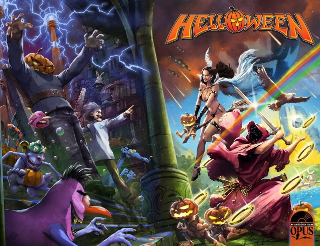 HELLOWEEN Teams Up With INCENDIUM For Comic Book And Action Figures