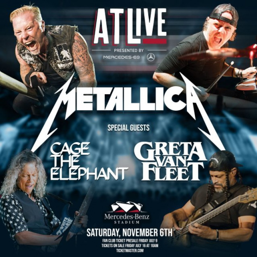 Watch METALLICA Headline Second Night Of ATLive Concert Series In Atlanta