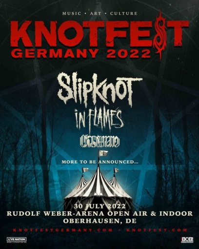 SLIPKNOT Announces First-Ever KNOTFEST GERMANY