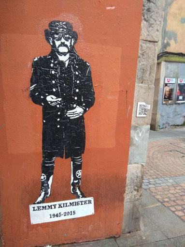 LEMMY Mural Appears On Spanish Street