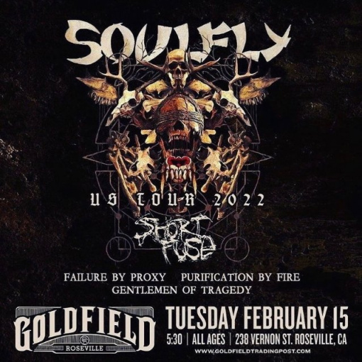 Watch: SOULFLY Performs Cover Of FEAR FACTORY's 'Replica' With DINO CAZARES In Roseville, California