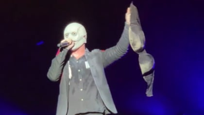 Watch: Female SLIPKNOT Fan Throws Bra At COREY TAYLOR On Stage At Mexico Concert