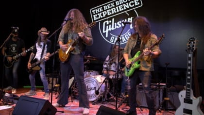PANTERA Bassist's THE REX BROWN EXPERIENCE Performs At 'Gibson Garage Fest' (Video)