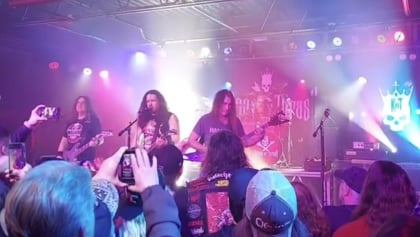 Watch: Former MEGADETH Members CHUCK BEHLER, DAVID ELLEFSON And JEFF YOUNG Perform Together For First Time In 35 Years
