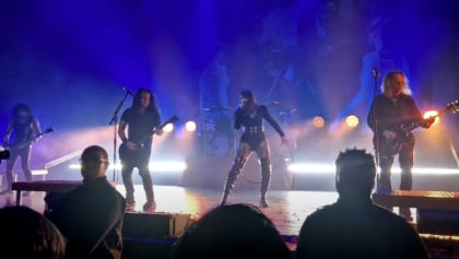 Watch: KREATOR Joined By Singer SOFIA PORTANET For 'Midnight Sun' Performance In Paris