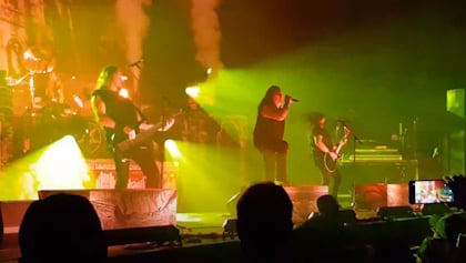 Watch: TESTAMENT Performs As Four-Piece At Opening Concert Of Spring 2023 European Tour