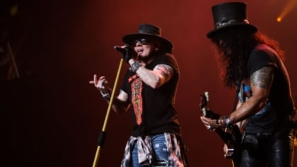 Photo Of SLASH And AXL ROSE In Studio Leads To Speculation About New GUNS N' ROSES Music