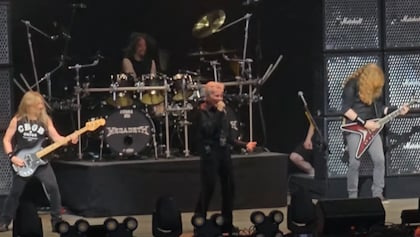 Watch: MEGADETH Joined By FEAR's LEE VING For Performance Of 'Nothing Is Something' From MD.45