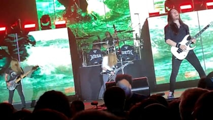 Watch MEGADETH Play First Concert With New Touring Guitarist TEEMU M?NTYSAARI