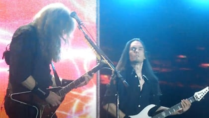 Watch: MEGADETH Plays Third Concert With New Touring Guitarist TEEMU M?NTYSAARI