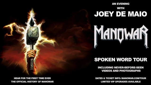 MANOWAR Bassist's Spoken-Word Tour: More Dates Announced