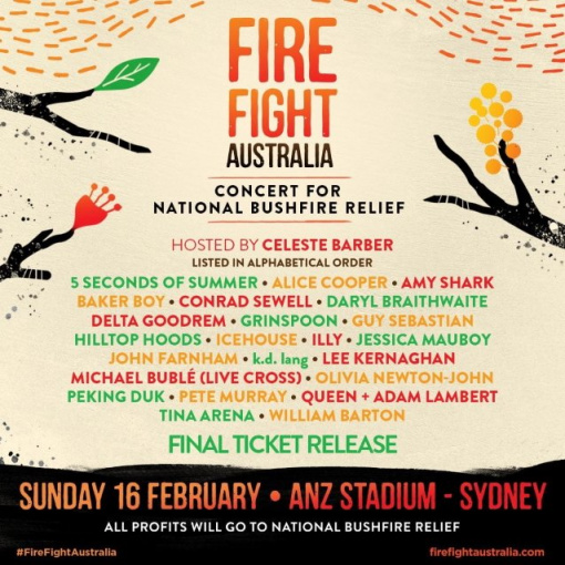 FOX To Air Coverage Of 'Fire Fight Australia' Concert Featuring QUEEN + ADAM LAMBERT And ALICE COOPER