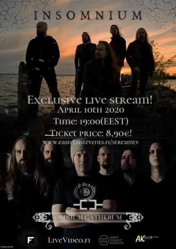 INSOMNIUM And OMNIUM GATHERUM Announce Live Streaming Event